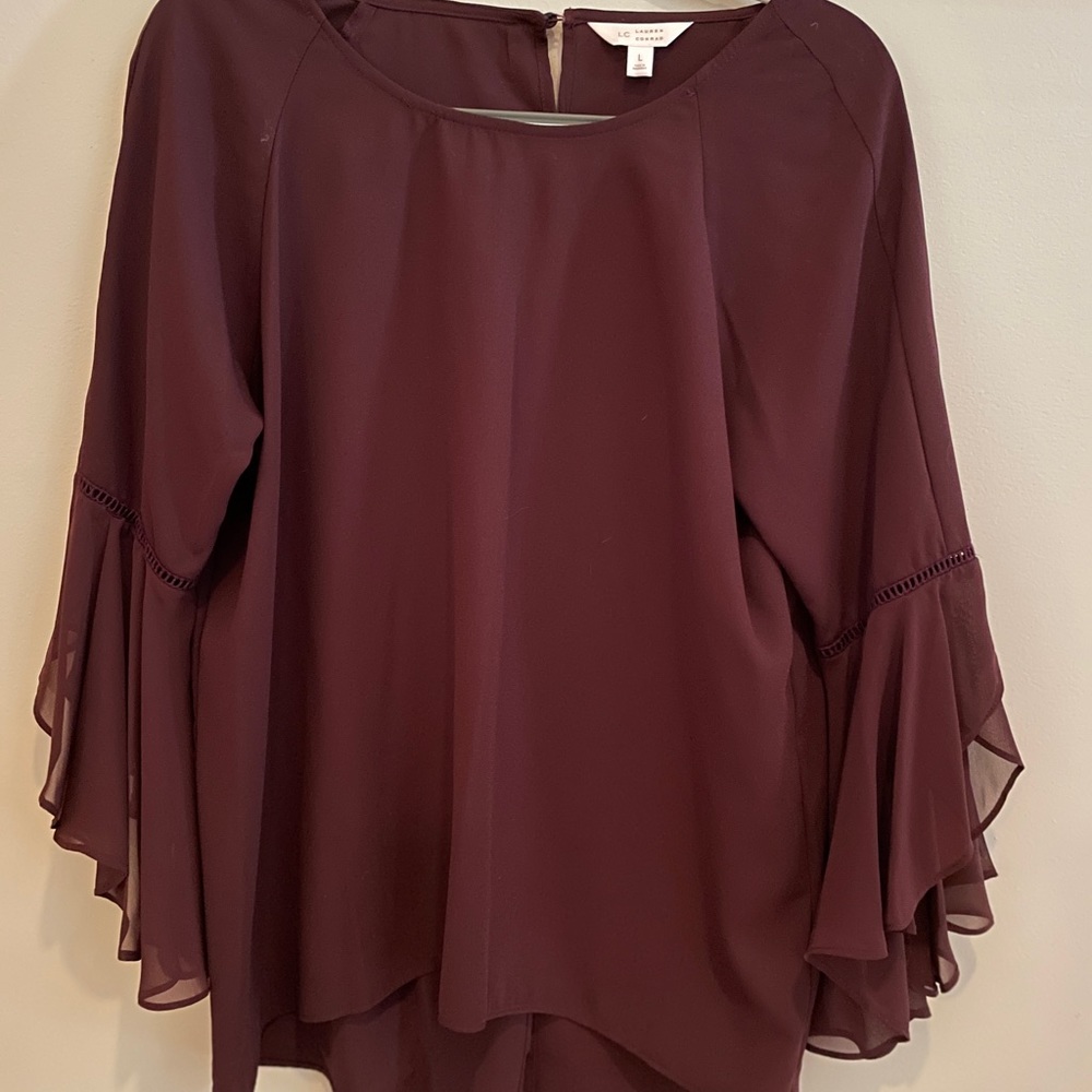 Long sleeve blouse